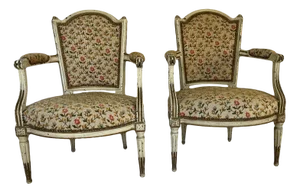 Set of Louis XVI Armchairs, 1700s