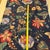 Vintage Jay Yang Navy Jacobean Floral Decorator Fabric, 5 Yards For Sale In Raleigh - Image 6 of 11