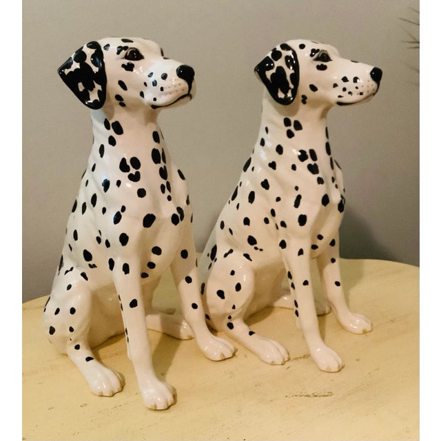 English Royal Doulton Dalmatian Statues Made in England - A Pair For Sale - Image 3 of 9