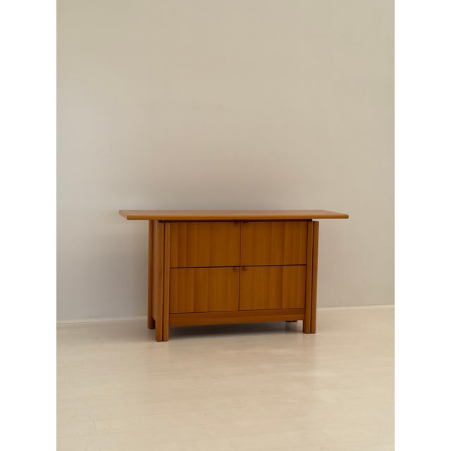 Vintage Sideboard in Walnut, 1980s For Sale - Image 13 of 14