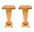Wood Art Deco Pedestal Tables in Bird's Eye Maple, 1930s, Set of 2 For Sale - Image 7 of 7