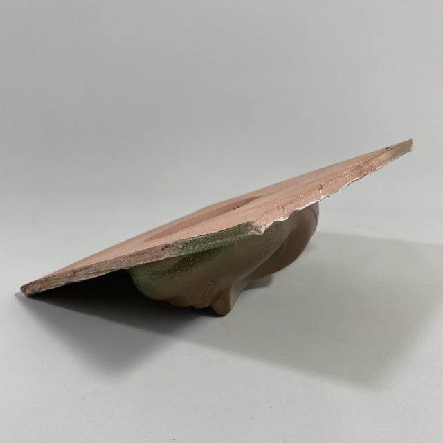 Studio Pottery Wall Face Sculpture For Sale - Image 12 of 13