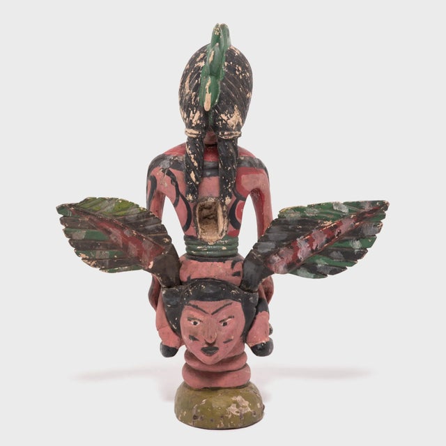 Abstract Antique African Mamiwata Altar Figure For Sale - Image 3 of 8