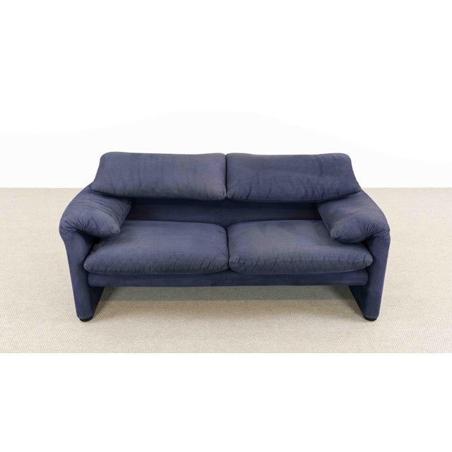 2000 - 2009 Maralunga 2-Seater Sofa by Vico Magistretti for Cassina, 2000s For Sale - Image 5 of 18
