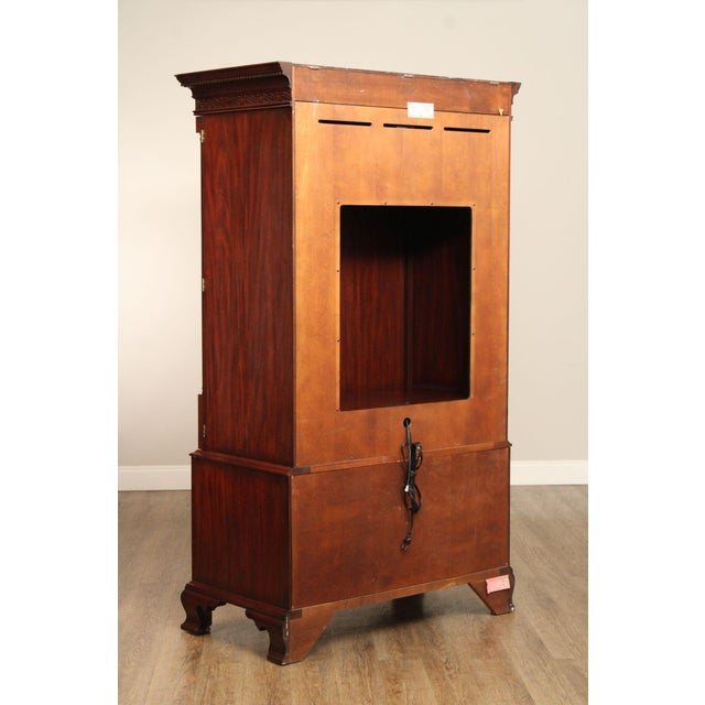 Henkel Harris Georgian Style Mahogany Armoire For Sale - Image 18 of 18