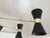Mid Century Modern Sputnik Chandelier – Black Gold Italian Style Ceiling Light Brass Home Decor For Sale - Image 9 of 9