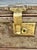 Early 20th Century Industrial Metal Trunk Chest on Stand With Patina Finish For Sale - Image 17 of 18