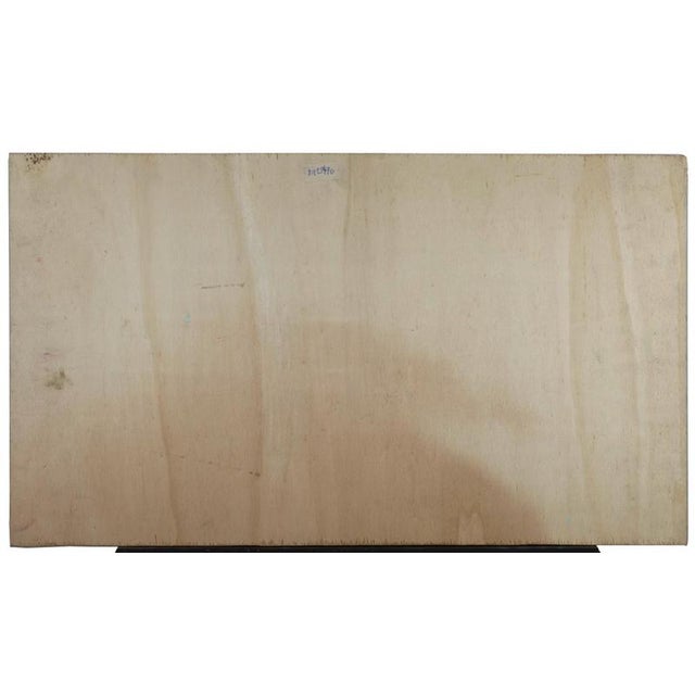 Modern Leo Guida, Colore, 1970s, Tempera Painting For Sale - Image 3 of 4