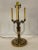 Stiffel Mid 20th Century Empire Brass Bouillotte Lamp For Sale - Image 4 of 4
