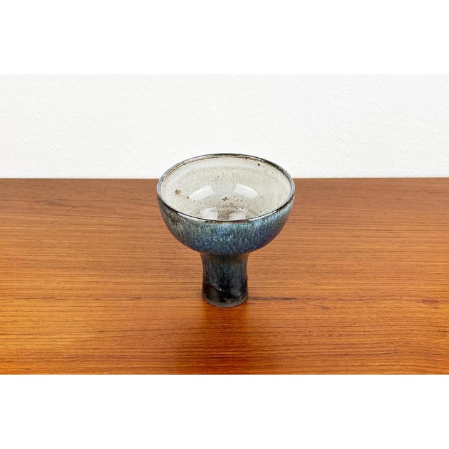 Mid-Century German Studio Pottery Goblet Vase by Janne Reckert-Cordua, 1960s For Sale - Image 12 of 18
