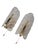 Wall Lights Acanthus Leaf by Orrefors and JBS Fagerlund and Carl Fagerlund, Sweden, 1960s, Set of 2 For Sale - Image 15 of 16