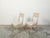 Pair of Midcentury Faux Bamboo Side Chairs with Saber Legs and New Upholstery For Sale - Image 9 of 11