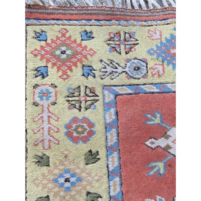 Pink Vintage Turkish Runner For Sale - Image 8 of 13