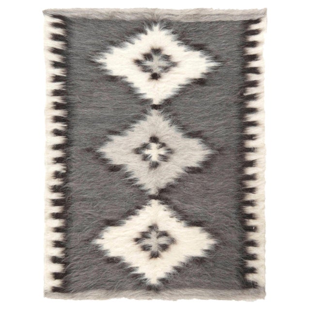 Contemporary European Folk Stamverband IV Goat Hair Rug by Doris Leslie Blau For Sale