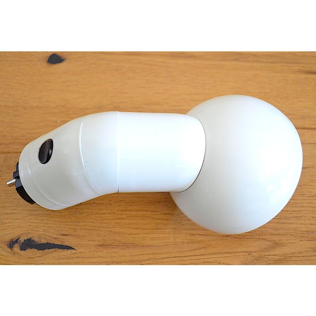 Rare Bendt Hansen socket lamp for Brillant Leuchten from the 1970s. The lamp's design and swivel joint allow for...