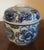 White 18th Century Chinese Kangxi Blue & White Porcelain Jar and Cover For Sale - Image 8 of 11