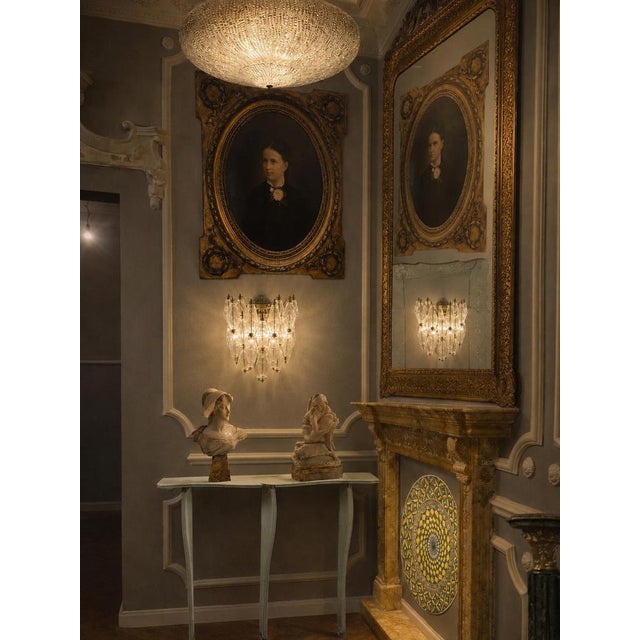 Italian Murano Glass Wall Sconces, 1990s, Set of 2 For Sale - Image 16 of 18