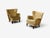 Mid-Century Modern Ilmari Lappalainen, Lounge Chairs, Beech, Velvet, Finland, 1950s For Sale - Image 3 of 12