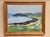 Original Swedish Oil on Panel – “Coastal Landscape” by Curt Rydell – Signed – Vintage & Framed – 33 × 40 cm (13" × 15.7")...