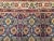 Vintage Persian Tabriz Afshan Rug, Handwoven Geometric Caucasian Pattern, Navy & Ivory, 7’ X 10’ For Sale - Image 11 of 12