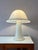 Mushroom Lamp White with Zebra Pattern from Peill & Putzler For Sale - Image 3 of 11