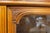 French Louis XVI Oak and Walnut Three Doors Vitrine Bookcase, 1900 For Sale - Image 10 of 18