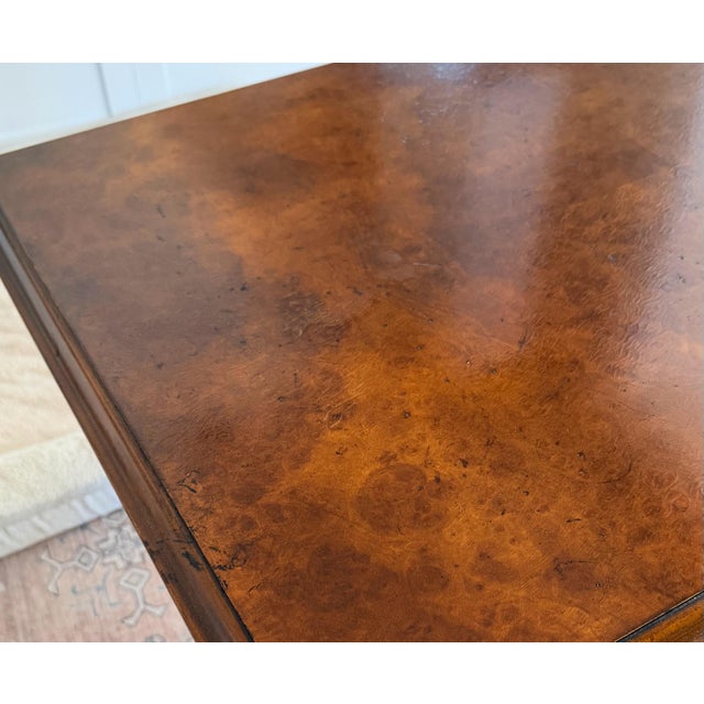 Early 20th Century William and Mary Style Walnut Lowboy-Side Table For Sale - Image 14 of 16