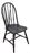 Vintage Windsor-Style Brace Back Chair Newly Refinished in Carbon Grey For Sale