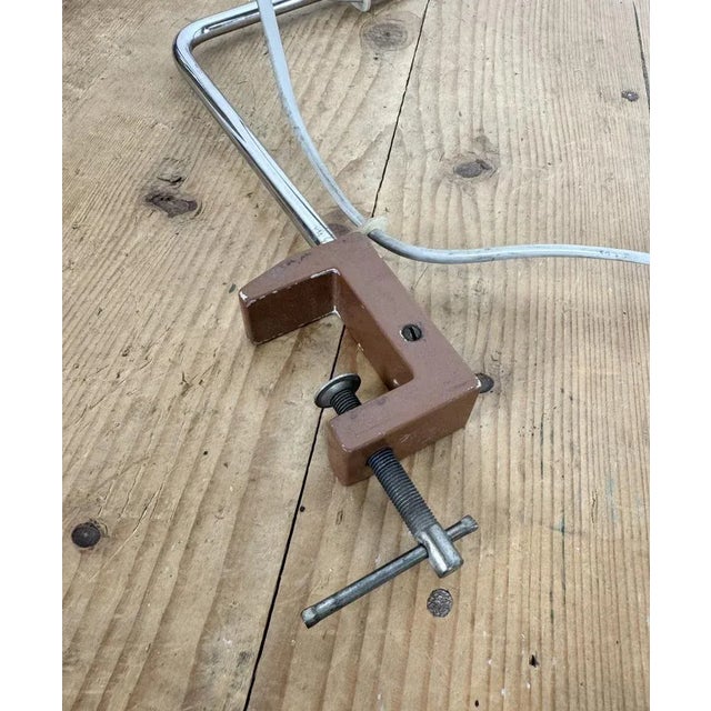 Industrial Brown Office Desk Lamp, 1970s For Sale - Image 10 of 14