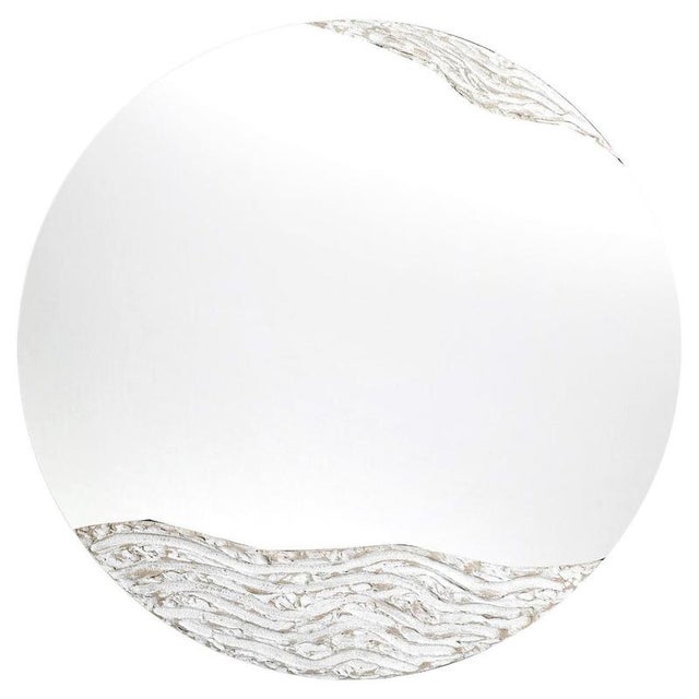 Dune 600 Round Mirror by Disain1971 For Sale - Image 6 of 6