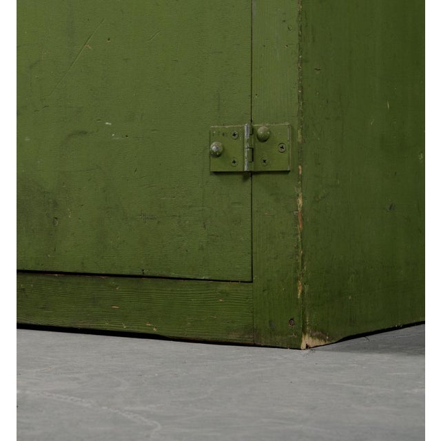 Vintage Cabinet in Green, 1950s For Sale - Image 17 of 18