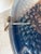 Modern Donghia Sculptural Bronze Base & Ribbed Blue Lucite Coffee Table For Sale - Image 9 of 12
