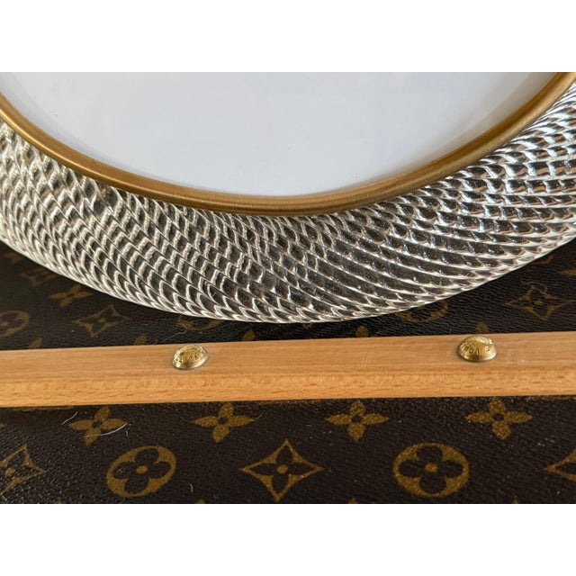 Oval Murano Glass Photo Frame, 2000s For Sale - Image 11 of 14