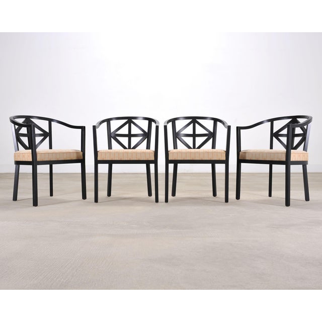Wittmann Set of Ten Josef Hoffmann for Wittman Villa Ast Dining Chairs For Sale - Image 4 of 18