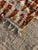 2020s Ivory and Orange Striped Rug For Sale - Image 5 of 9