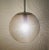 1970s Large Mid-Century Smoked Air-Bubbled Glass Ball Pendant Light from Limburg, Germany, 1970s For Sale - Image 5 of 12