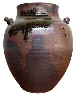 Vintage Ikebana Vase in Bizen Pottery, Japan, 1950s