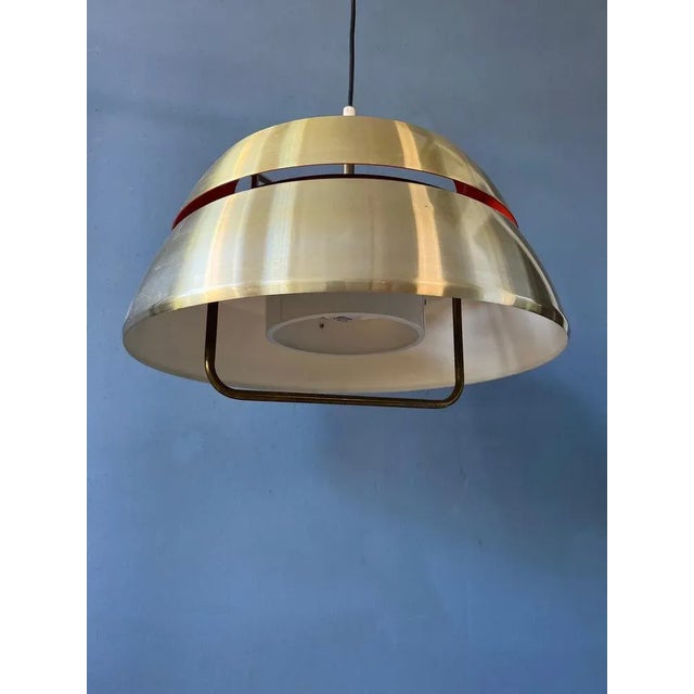 Mid-Century Space Age Lakro Amstelveen Pendant Lamp, 1970s For Sale - Image 11 of 11