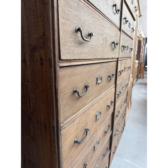 Large Vintage Cabinet with Drawers, 1940s For Sale - Image 4 of 18