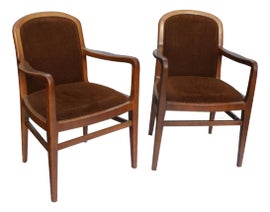 Example of Jack Lenor Larsen Side Chairs
