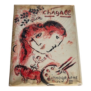 The Lithographs of Chagall 3 Ed 1969 by Julien Cain For Sale