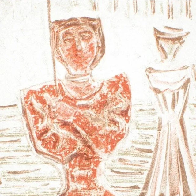 Hand signed. Artist’s Proof. Trinità dei Monti, one of most famous places in Rome is the setting of this vivid and fine...