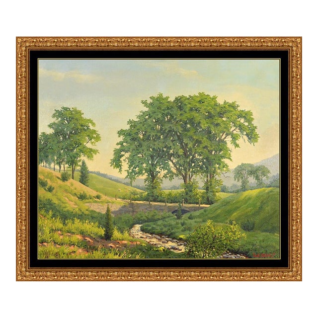 1940s Bridge of Tranquility, Paul Strisik For Sale