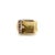 Circa the 1950’s or 1960’s, this Italian 18k gold ring is a modern take on the buckle ring, a jewelry motif that has been...