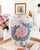 Ceramic Vintage Chinese Hand-Painted Polychrome Floral Porcelain Ginger Jar With Lid For Sale - Image 7 of 7