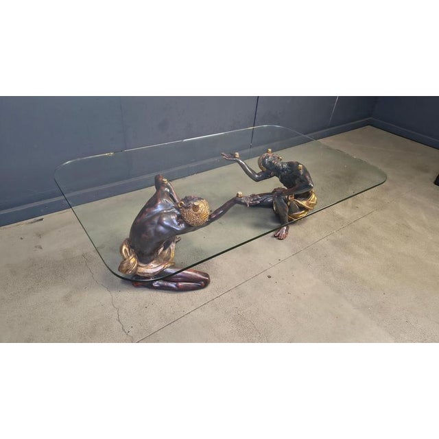 Vintage Sculptural Figure Coffee Table, 1960s For Sale - Image 6 of 16
