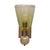 Traditional Pair of Murano Olive Green Glass and 24 Carat Gold Avventurine Sconces For Sale - Image 3 of 10