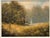 Serene Countryside Landscape with Sailboat & Wild Flowers in English Countryside 1980 Circa For Sale - Image 15 of 18