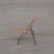 Mid-Century Modern Mid-Century Linen and Chrome Cox Folding Chair from Niels Gammelgaard, 1970s For Sale - Image 3 of 9