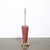 1950s Mid-Century Modernist Sculptural Brass & Carnelian Red Enamel Umbrella Stand For Sale - Image 5 of 18